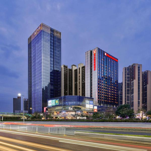 写真には深セン市市にあるHilton Garden Inn Shenzhen Guangmingが写っています。