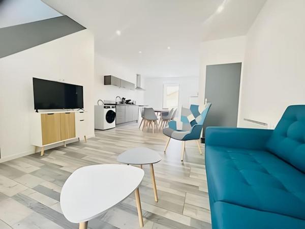 Na fotografii je vidět objekt Gite Le Cocon de Soie 4 à 5 pers nacházející se ve městě Bussières.