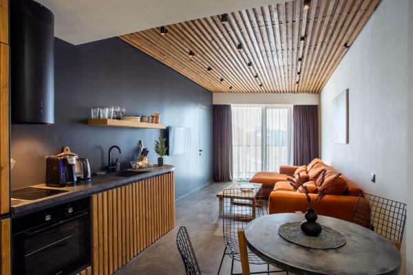 På billedet ses objektet 1BR Apartment in Twins Gudauri project beliggende i byen Gudauri.