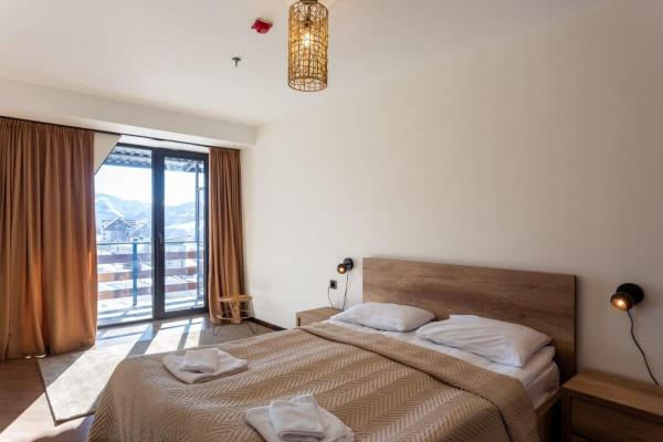 På billedet ses objektet Stylish 1BR Apartment In Marshall Project beliggende i byen Gudauri.
