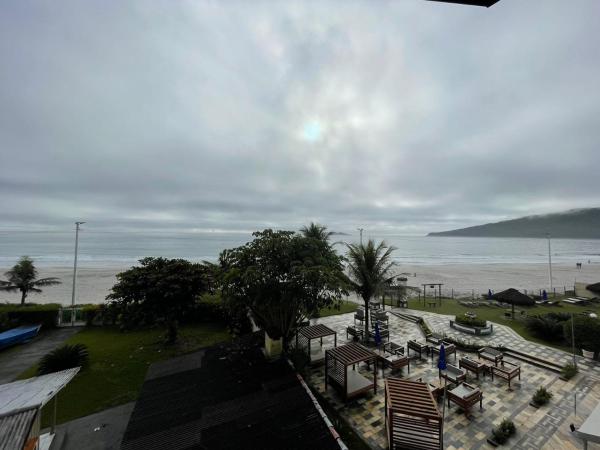 På billedet ses objektet Apartamentos com vista mar na Praia Dos Ingleses beliggende i byen Florianópolis.