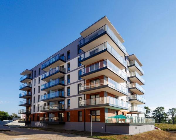 写真にはSójki市にあるApartament Malinaが写っています。