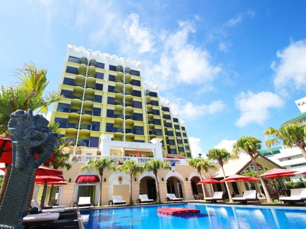 A la foto es mostra l'objecte Okinawa Kariyushi Resort EXES Onna situat a la ciutat de Onna.