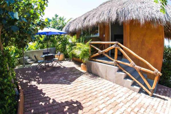 照片显示了位于San Pedro Mixtepec市的PalMar Bungalow物件。