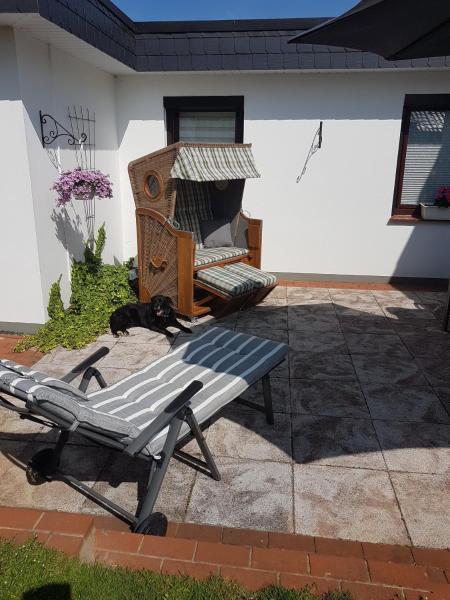A la foto es mostra l'objecte Ferienhaus Leuchtturm situat a la ciutat de Lintig.