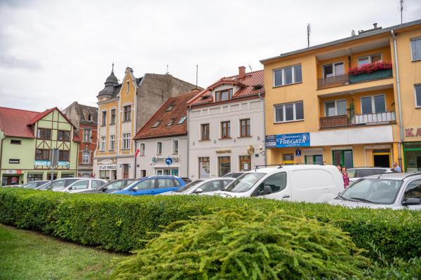 A la foto es mostra l'objecte Apartament Fregata Centrum situat a la ciutat de Mrągowo.
