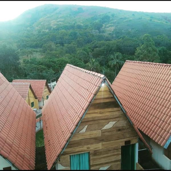 A la foto es mostra l'objecte hotel fazenda Tirolesa Park situat a la ciutat de Guarda Mor.