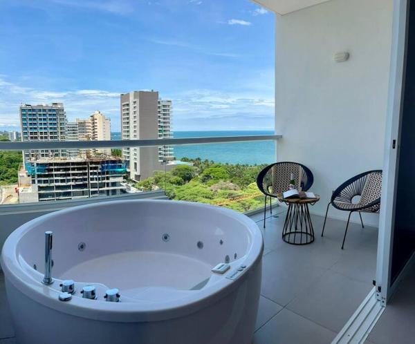 Apartamento Con Jacuzzi Vista Al Mar - Colombia
