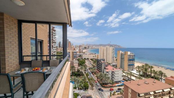 FLORIDA sea view apartment, Бенидорм