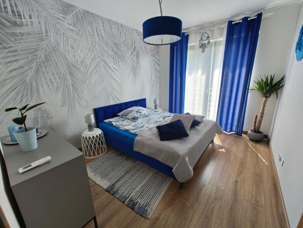 På bildet vises objektet Domek Niebieskie Marzenie som ligger i byen Libiąż.