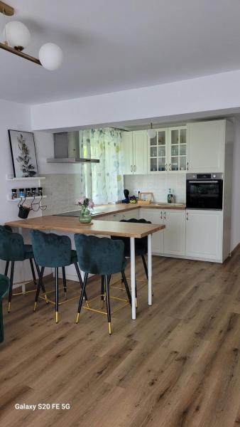 The photo shows the Odiseea Apartment-Private parking included located in the city of Turnişor.