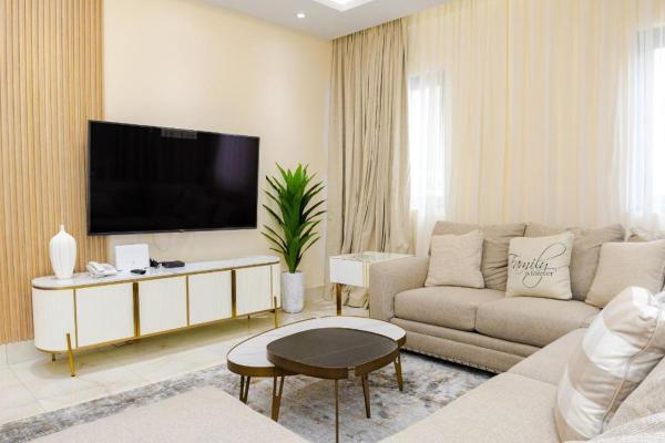 A la foto es mostra l'objecte Furnished 1-bedroom apartment at Cantonments situat a la ciutat de Accra.