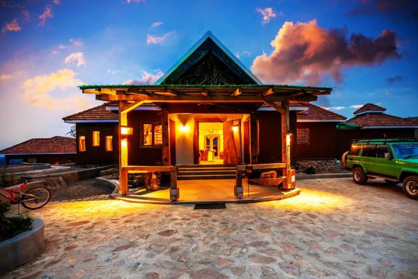 En la foto se muestra el objeto Kigarama Wilderness Lodge Mburo ubicado en la ciudad de Bakijurura.