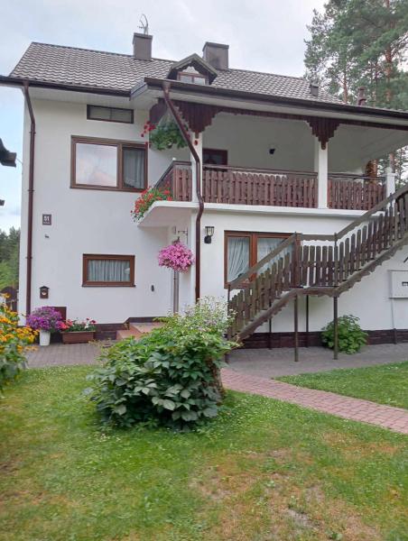 Auf dem Foto ist das Objekt Mini Apartament Sosnowa in der Stadt Krasnobród zu sehen.