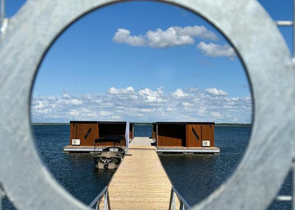 En la foto se muestra el objeto Grand Holm Marina Ujuvmajad ubicado en la ciudad de Haapsalu.