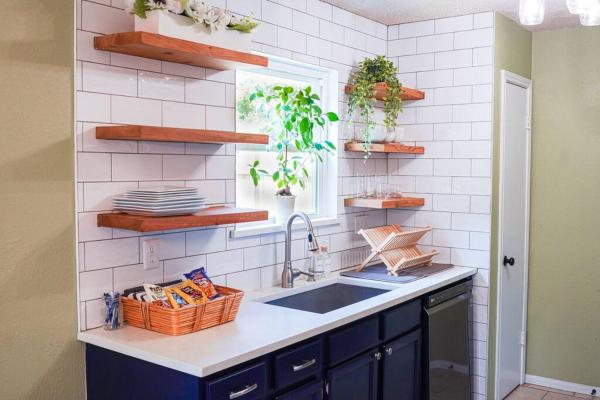 A la foto es mostra l'objecte Cozy Walnut Creek Home in Austin situat a la ciutat de Austin.