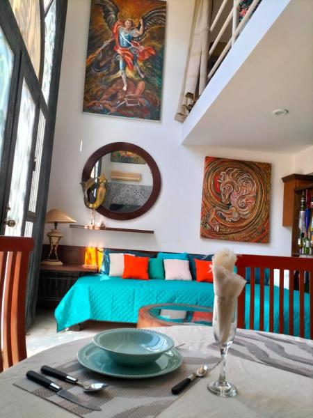 På billedet ses objektet Departamento Centro Histórico beliggende i byen Mazatlán.