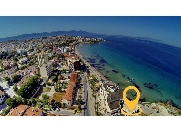 A la foto es mostra l'objecte Ladies Beach Suite Hotel situat a la ciutat de Kuşadası.