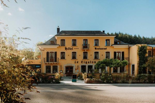 Na zdjęciu widoczny jest obiekt Hotel Restaurant Le Cigalon położony w mieście Scheidgen.