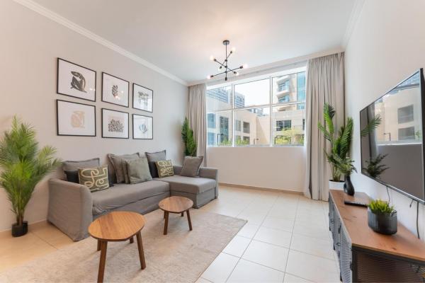 På billedet ses objektet HAVN - 1 Bedroom in Downtown, 10mins to Dubai Mall beliggende i byen Dubai.