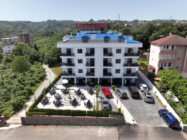 Auf dem Foto ist das Objekt Şahin Tepesi Apart Otel in der Stadt Trabzon zu sehen.