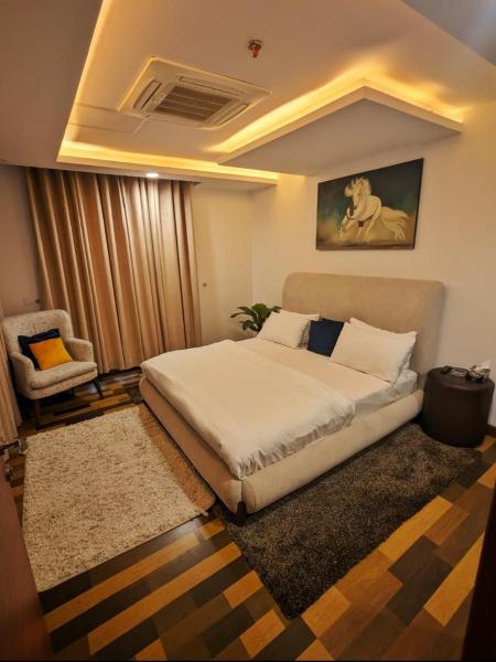 På billedet ses objektet One bedroom gold crest apartment beliggende i byen Lahore.