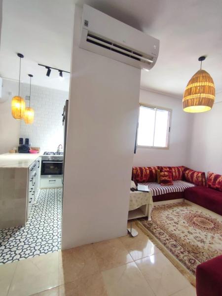 Na fotografii je vidět objekt Charming Cozy Flat Marrakech Retreat Near the Airport nacházející se ve městě Marakéš.