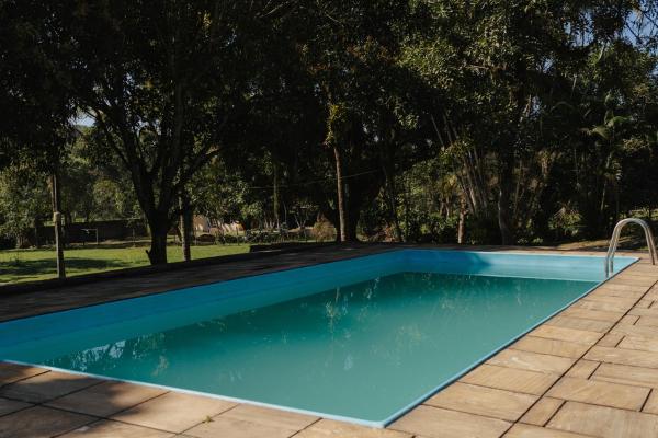 Nella foto è visibile l'oggetto Otima Casa de campo com churrasq e WiFi em Mage RJ situato nella città di Magé.