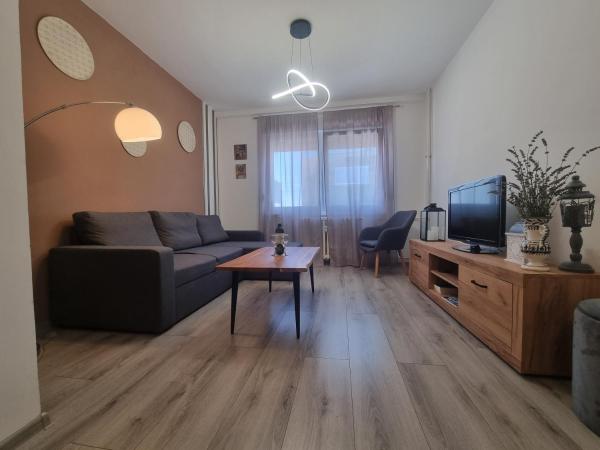 Na fotografii je vidět objekt Apartman Centar nacházející se ve městě Vukovar.