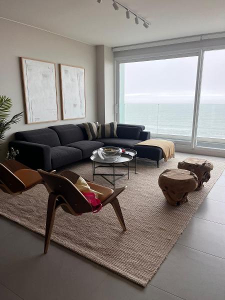 Departamento de lujo con vista al mar frente playa brava Punta Del Este Torre Le Parc lll, Punta del Este
