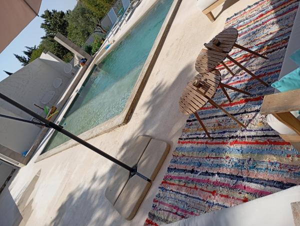 A la foto es mostra l'objecte Studio avec piscine situat a la ciutat de Nimes.