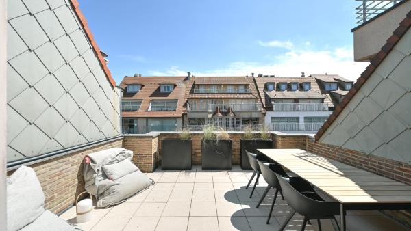 Στη φωτογραφία φαίνεται το αντικείμενο Duplex 2 Chambres et Terrasse - Famille που βρίσκεται στην πόλη Knokke-Heist.