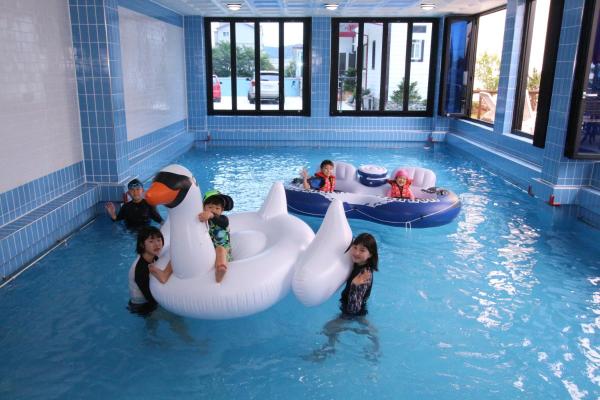 Nella foto è visibile l'oggetto Uljin blue ara A pension situato nella città di Yeongyang.