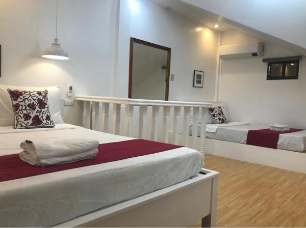 Na fotografii je vidět objekt Dennis Guest House nacházející se ve městě Boracay.