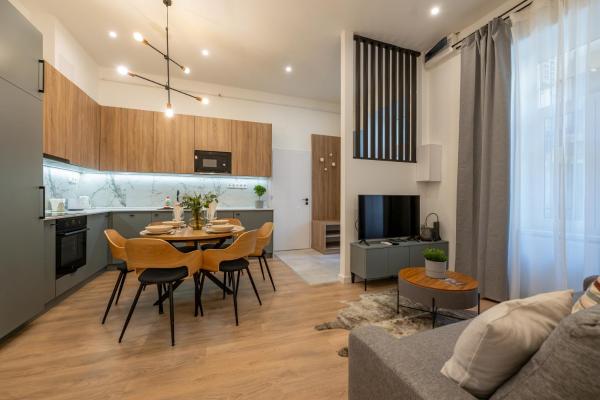 Elisabeth-E40 3 Bedroom Modern Suite, Budapest