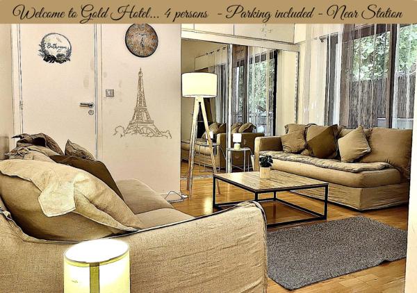 Auf dem Foto ist das Objekt Gold Hotel - Paris-Disney Studio in der Stadt Chelles zu sehen.