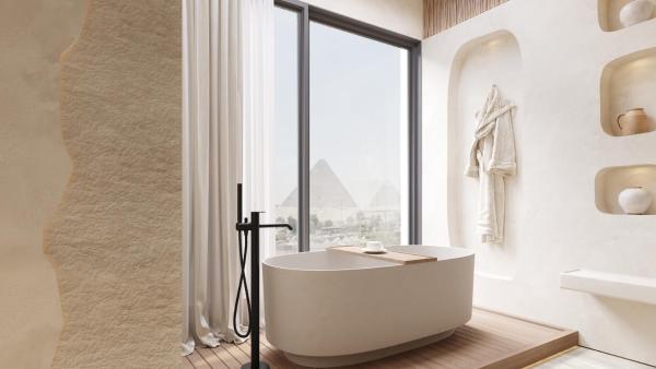 Nella foto è visibile l'oggetto Kove Hotel by The Pyramids situato nella città di Il Cairo.