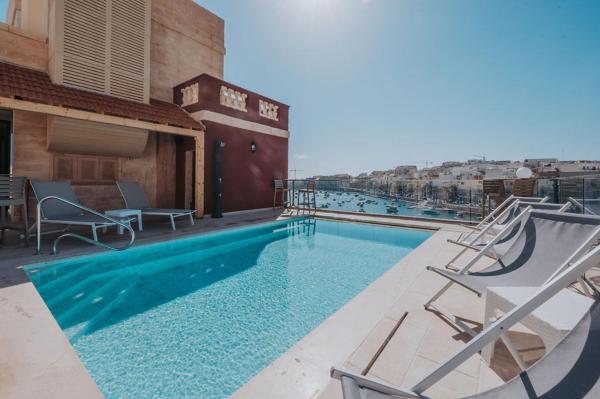 Auf dem Foto ist das Objekt Casa Rosanna Malta B&B Adults only 16 plus in der Stadt Marsaskala zu sehen.