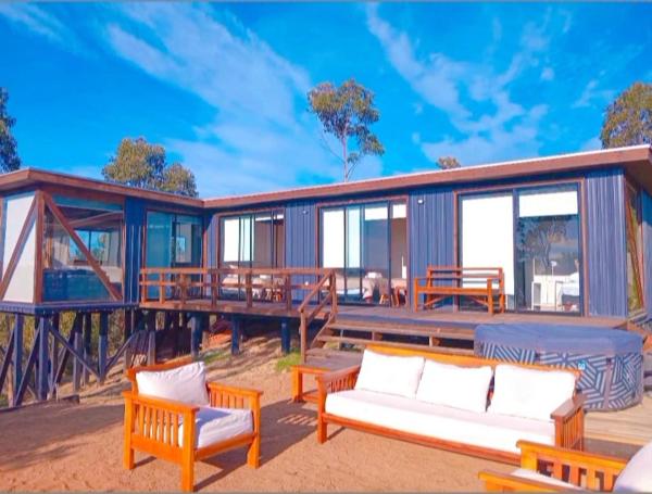 På billedet ses objektet Soul House- Colinas y Mar beliggende i byen El Rosario.