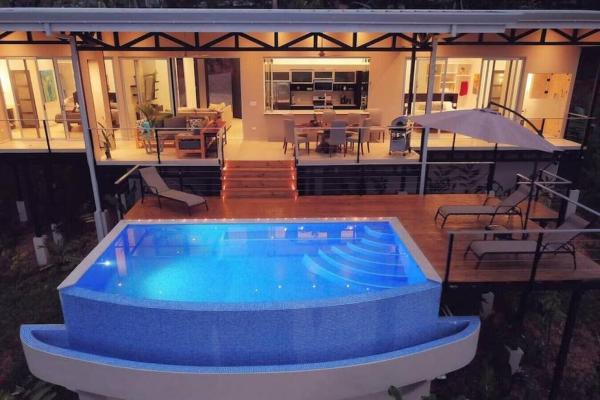 Auf dem Foto ist das Objekt Ocean View Villa With Pool and Spectacular Sunsets in der Stadt Ballena zu sehen.
