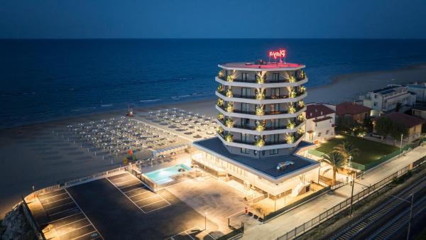 Nella foto è visibile l'oggetto Hotel Playa Suite situato nella città di Fano.