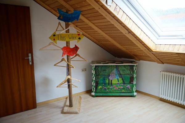 A la foto es mostra l'objecte Märchenhafte Ferienwohnung mit Balkon - zwischen Schweiz und Südschwarzwald situat a la ciutat de Erzingen.