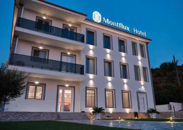Auf dem Foto ist das Objekt Montflux Hotel in der Stadt Shkodra zu sehen.