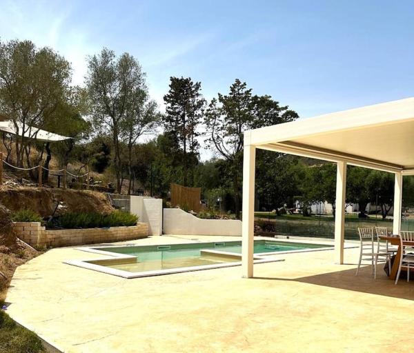 Na zdjęciu widoczny jest obiekt Tiny House presso Villa Matilda Natura e Relax położony w mieście Castiadas.