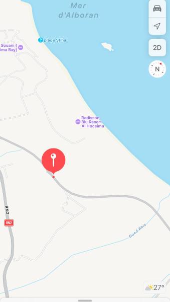 Na foto é possível ver o objeto Chez Salima localizado na cidade de Andalouciene.