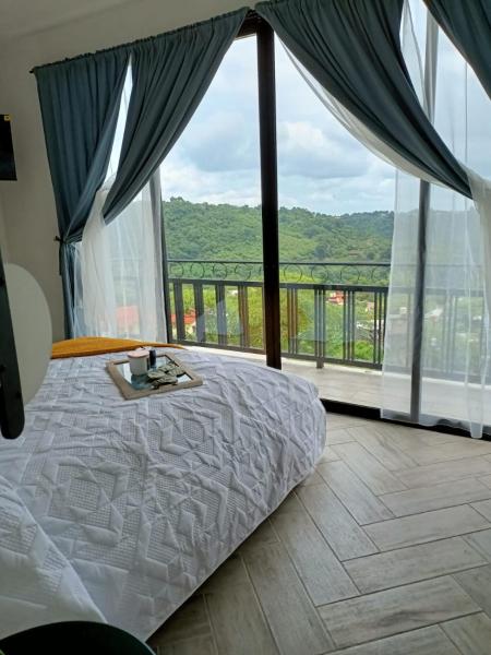 A la foto es mostra l'objecte Ënxë Hotel Blue situat a la ciutat de Cuetzalán del Progreso.