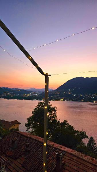 En la foto se muestra el objeto Le Luci sul Lago di Como ubicado en la ciudad de Blevio.