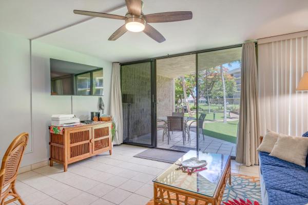 På billedet ses objektet Romannas Golden Ray Oceanfront Condo in Maui Sunset Resort beliggende i byen Kihei.