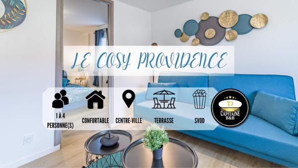A la foto es mostra l'objecte Le Cosy - Providence - Parking - Terrasse situat a la ciutat de Troyes.