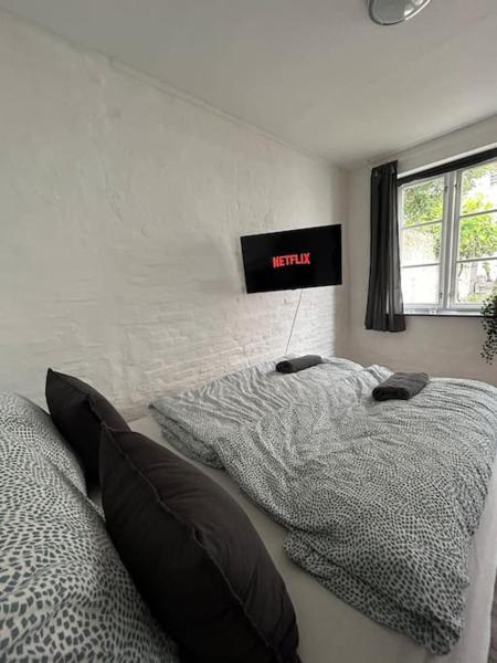 A la foto es mostra l'objecte Moderne lejlighed ved Flensborg havn situat a la ciutat de Flensburg.